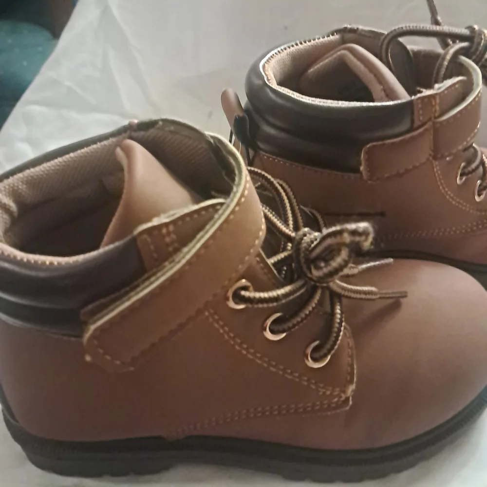 Brown Kids Boots